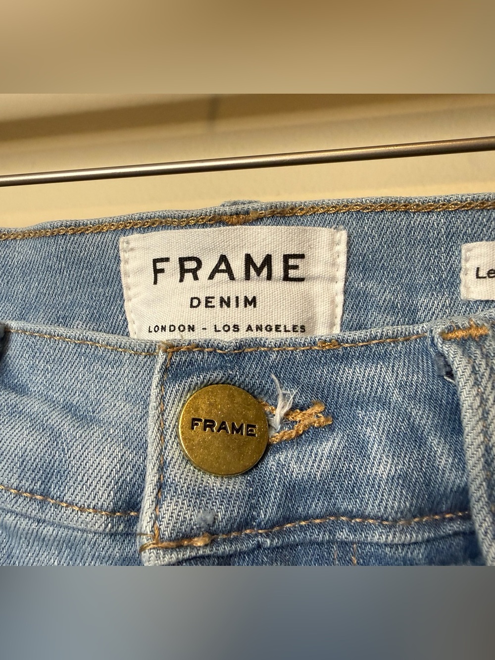 Frame Le Skinny De Jeanne Crop Jerome Wash - Picture 3 of 11